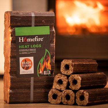 Homefire Heat Logs (Shimada) - Pack of 12