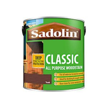 Sadolin Classic All Purpose Woodstain Teak 2.5L