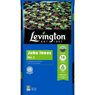 Levington John Innes No.1 Compost 10L for Young Plants and Root Cuttings