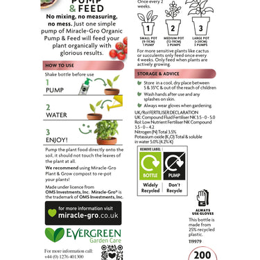 Miracle Organic Pump & Feed