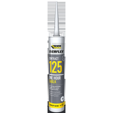 Everbuild 125 One Hour Caulk C3 | White