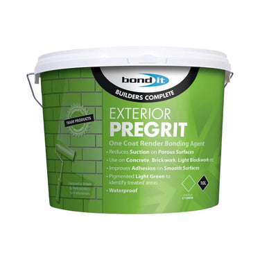 Exterior Pregrit Bonding Agent for Render Pale Green