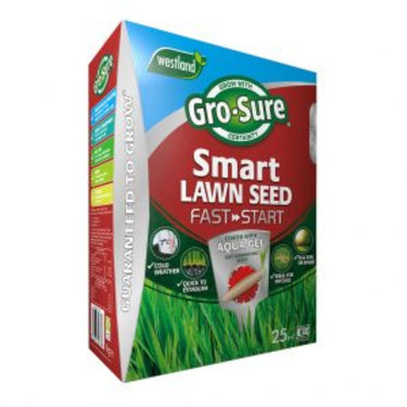 Gro-Sure Aqua Gel Coated Fast Start Smart Grass Lawn Seed 25 M2 1 Kg