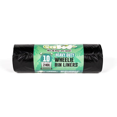Eco bags 10 WHEELIE BIN LINERS