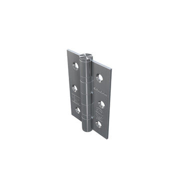 Satin Chrome Bathroom Lock and Hinge Door Pack - 64mm