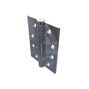 Polished Chrome Bathroom Lock and Hinge Door Pack - 76mm