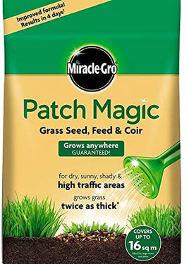 Miracle-Gro Patch Magic Grass Seed Feed & Coir 3.6kg