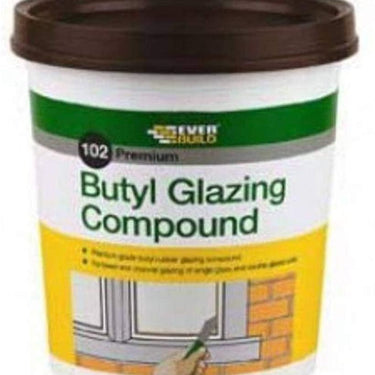 Everbuild Butyl Glazing Compound 102 - Brown