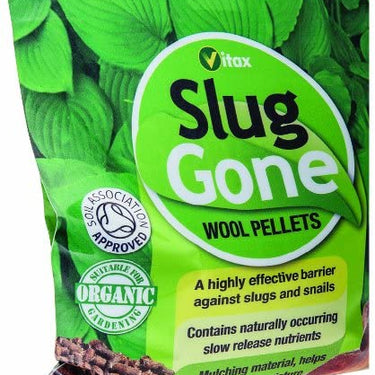 Vitax Slug Gone Wool Pellets Organic Natural Repellent Barrier Slugs Snail