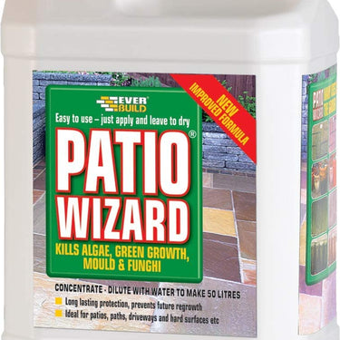 Everbuild Patio Wizard Concentrated Algae, Green Growth and Mould Killer