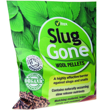 Vitax Slug Gone Wool Pellets Organic Natural Repellent Barrier Slugs Snail