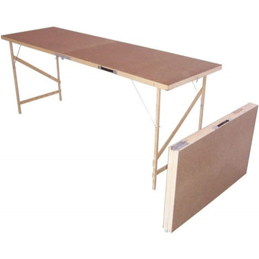 Hardboard Pasting Table - L:178cm, W:56cm, H:74cm - Folding Wallpaper Paste Table