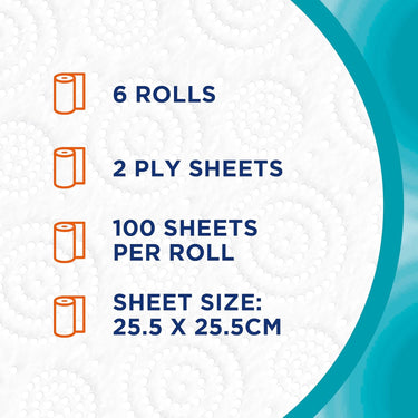 Regina XXL Absorb Kitchen Roll - 8 Rolls