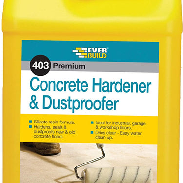 403 Concrete hardener & dustproofed