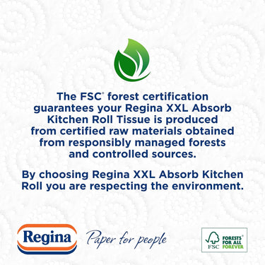 Regina XXL Absorb Kitchen Roll - 8 Rolls