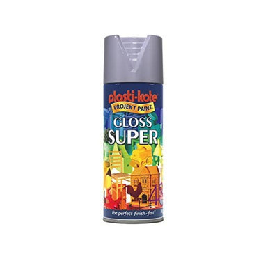 Plasti-kote 400ml Super Gloss - Aluminium