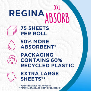 Regina XXL Absorb Kitchen Roll -16 Rolls