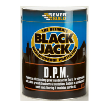 Everbuild 908 DPM Damp Proof Membrane - Black 5L