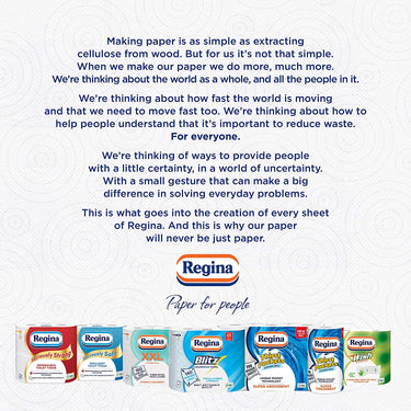 Regina Thirst Pockets Kitchen Roll - 6 Rolls