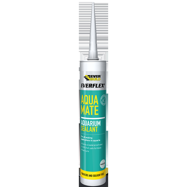 Aqua Mate Silicone Sealant, Transparent 295ml – Everbuild