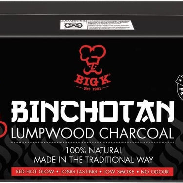 Big K Binchotan Lumpwood Charcoal - 10Kg