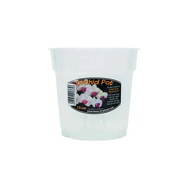 Clear Orchid Pot - 13cm