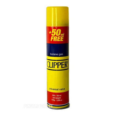Clipper Butane Lighter Gas Refill 300ml (250+50ml Free)