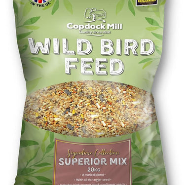 Copdock Mill Wild Bird Feed - Superior Mix - 20 Kgs