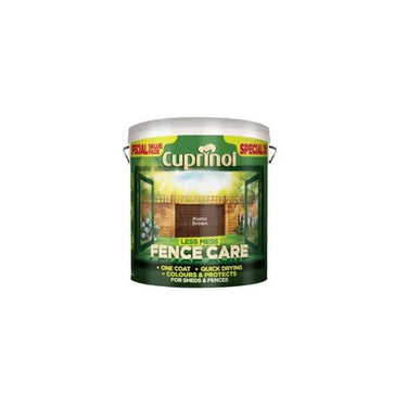 Cuprinol Less Mess Fence Care - Rustic Brown 6L