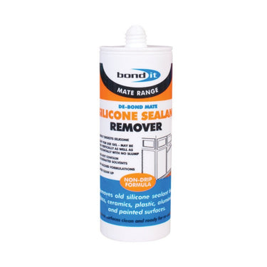 Bond It De-Bond Mate Gun Applied Silicone Sealant Sealer Remover / Eater 125ml