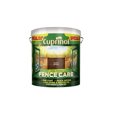 Cuprinol Less Mess Fence Care - Rustic Brown 6L