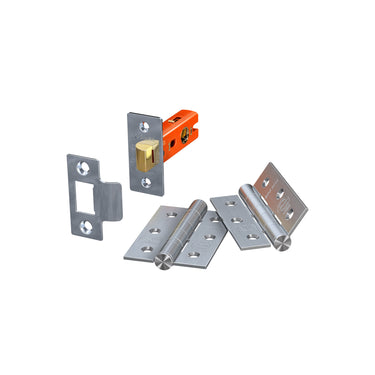 64mm Latch and 76mm Hinge Door Pack