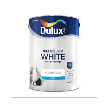 Dulux Matt Emulsion Paint- Pure Brilliant White 5L
