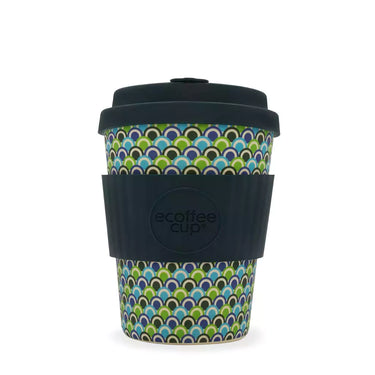 Ecoffee Cup Diggi Do With Blue Silicone 340 Milliliter