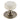 Ivory Crackle Glaze Porcelain Door Knobs, Florentine Bronze (sold in pairs)