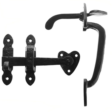 Thumb Latch, Black Antique