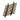 Fingertip Cabinet Hinges With Finial (64mm x 35mm), Antique Brass (sold in pairs)
