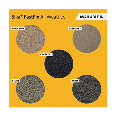 Sika FastFix All Weather Jointing Paving Compound Dark Buff 15kg - Pallet Deal (48 Qty)