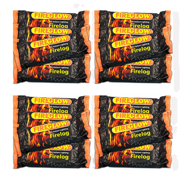 Fireglow The Instant Lighting Firelogs – Pack of 15
