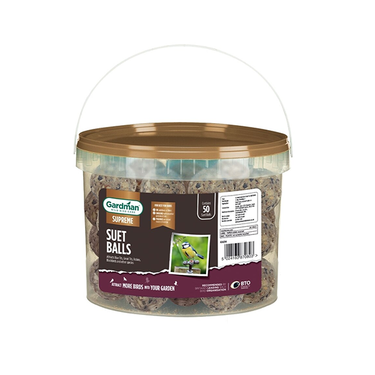 Gardman Supreme Suet Balls 50 Tub