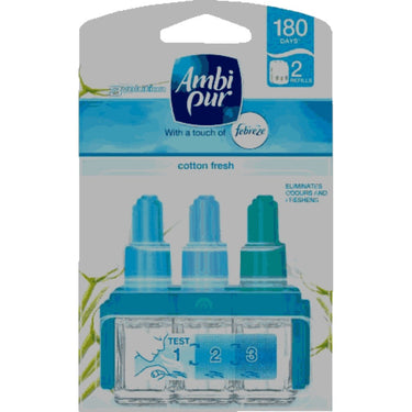 Febreze with Ambi Pur 3Volution refill twin cotton