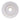 Alternative Backplate Option For Porcelain Mortice Door Knobs, White (sold in pairs)