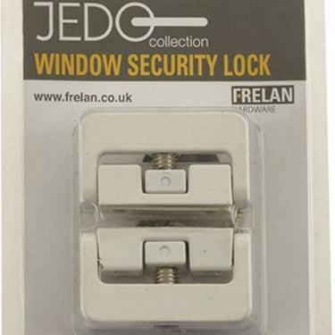 Frelan Window Security Locks – White JL1819WH