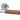 Reguitti Havanna Light Wood Door Handles On Round Rose, Polished Chrome (sold in pairs)