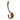 Hat & Coat Hook (142mm x 64mm), Antique Brass