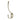 Hat & Coat Hook (142mm x 64mm), Satin Nickel
