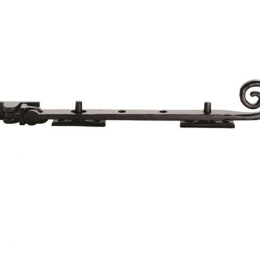 Ludlow Foundries Curly Tail Casement Window Stays (8″, 10″ OR 12″) – Black Antique