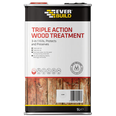 Sika Triple Action Wood Treatment Clear 1L