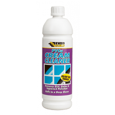 Everbuild Pvc Upvc Pvcu Cream Cleaner 1Ltr Cleaning Product Frame Window Door
