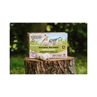 Peckish - Natural Balance Energy Balls - 50 Tub Refill Box
